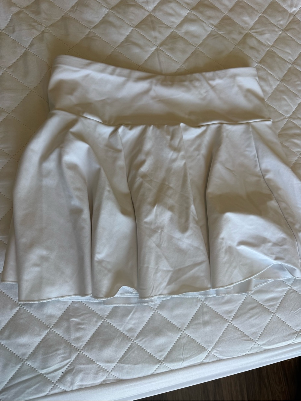 Target White Circle Skater Skirt